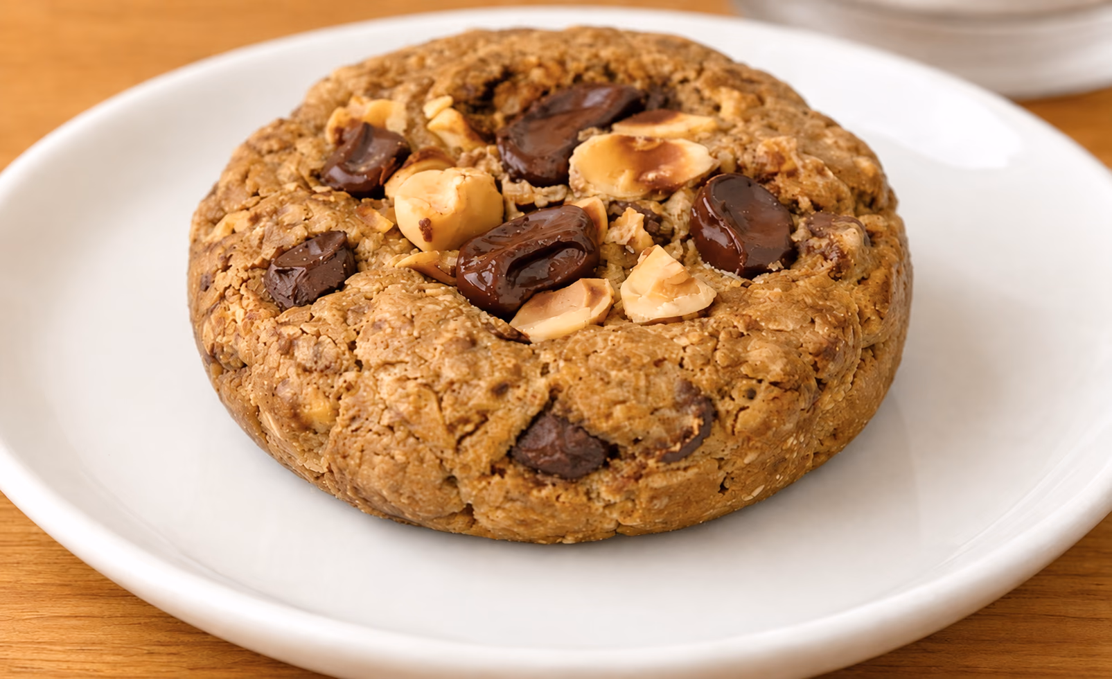 Cookie Mokao au café, au chocolat noir et à la noisette caramélisée